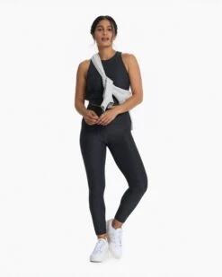 Clean Elevation Legging | Charcoal Heather Gingham 10 Clean Elevation Legging | Charcoal Heather Gingham -Vuori Sales Store 0071 VW444HCG 3753