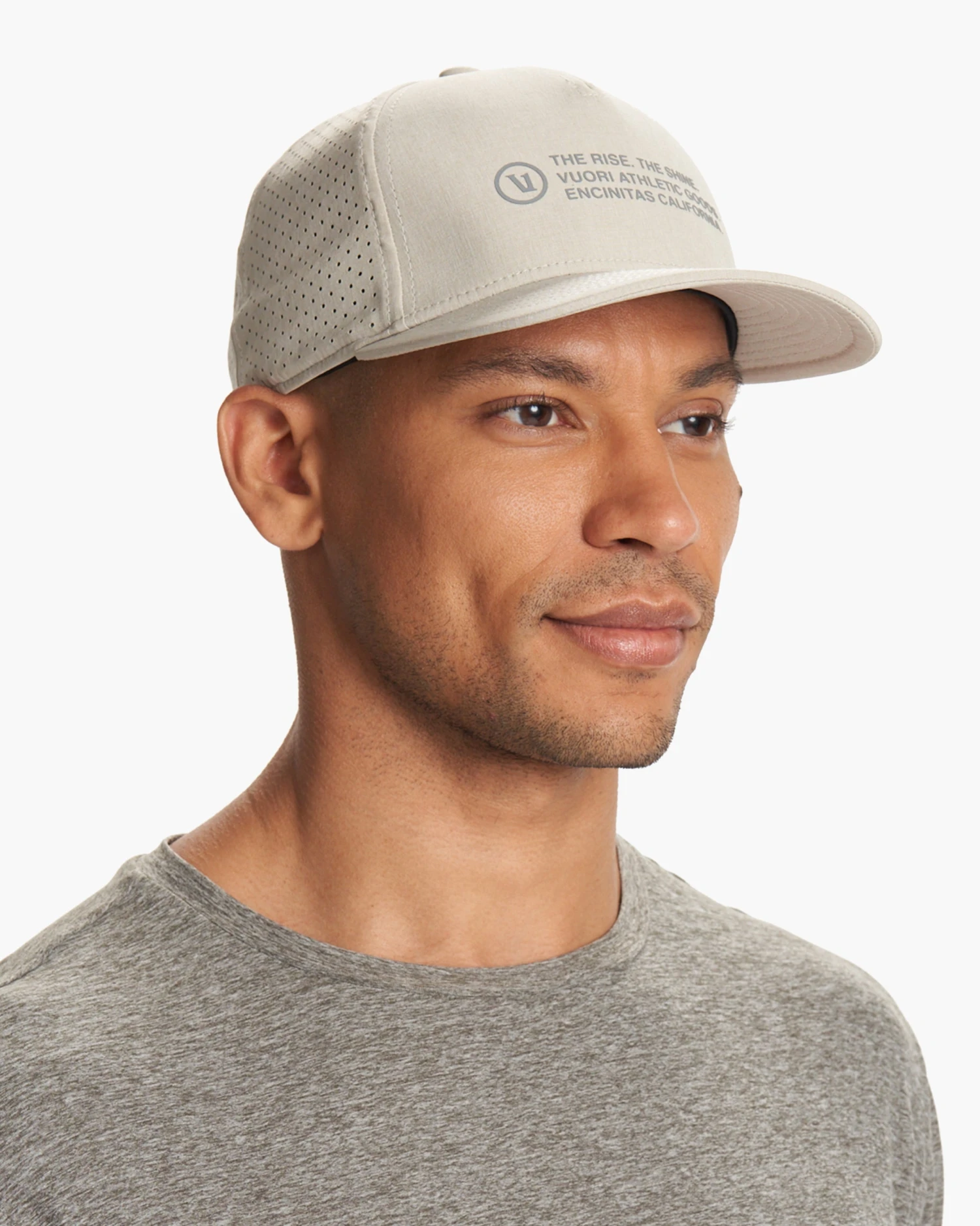 Vuori Water Tech Hat | Pale Wheat Heather 2 Vuori Water Tech Hat | Pale Wheat Heather - Image 2