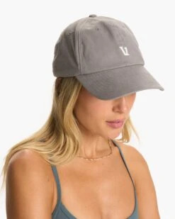 V1 Dad Hat 2.0 | Gravel -Vuori Sales Store V8014GRV FA23 UNISEX ECOMM headwear FRONT 2