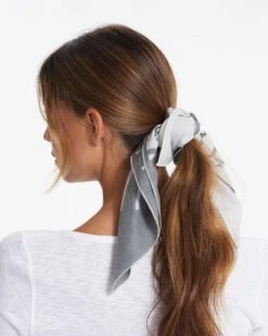 Happiness Bandana | Light Grey -Vuori Sales Store V872LTG 04261