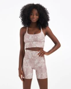 Long Line Elevation Bra | Dogwood Washed Flower