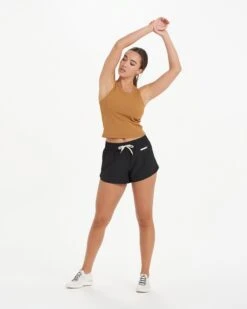 Pose Plyo Tank | Dark Golden Heather -Vuori Sales Store VW1009DGH 0095