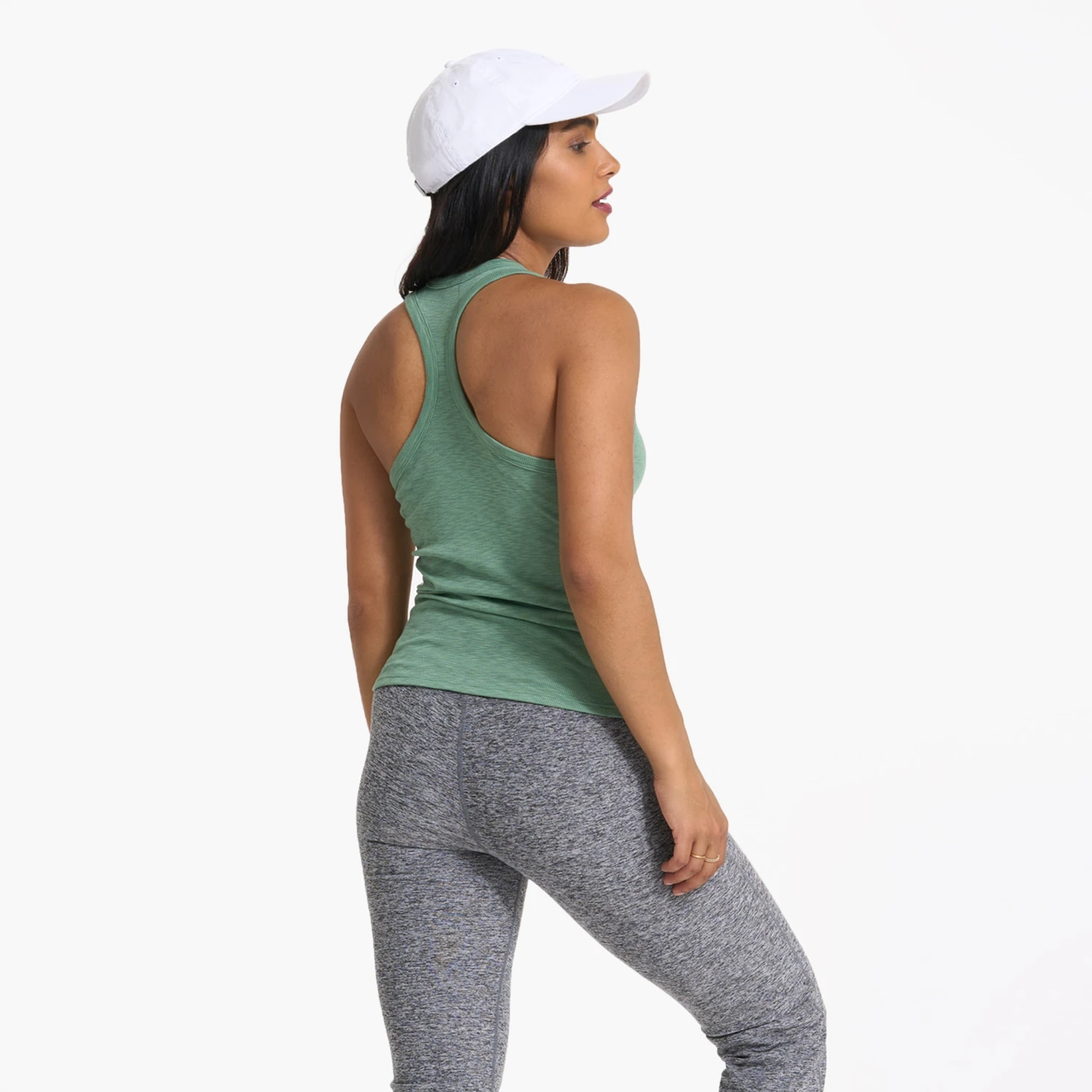 Sunrise High Neck Tank | Celadon 3 Sunrise High Neck Tank | Celadon - Image 3