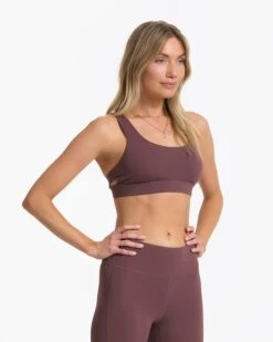 Stride Bra | Chestnut -Vuori Sales Store VW1036CHN 06629