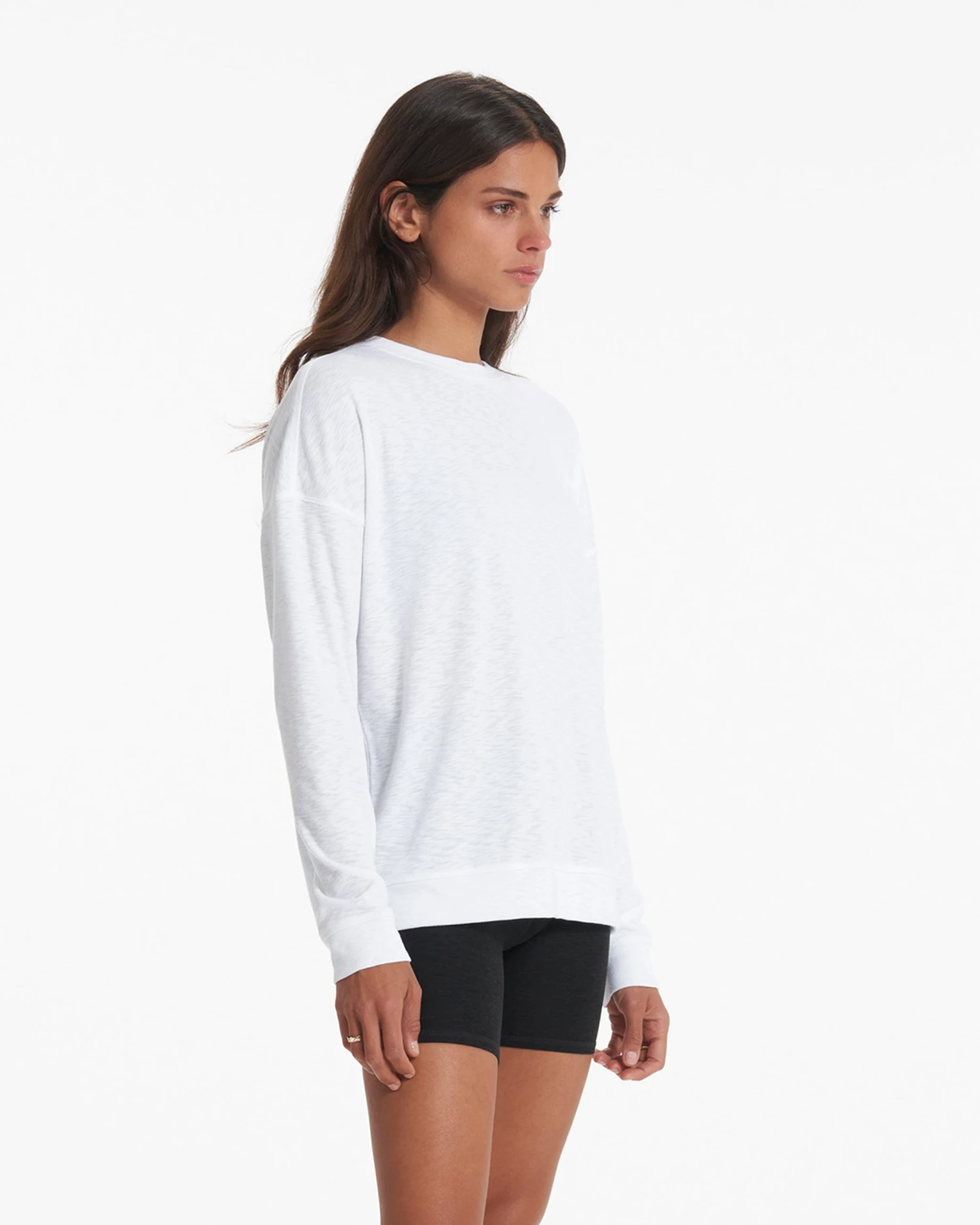 Long-Sleeve Sunrise Crew | White 3 Long-Sleeve Sunrise Crew | White - Image 3