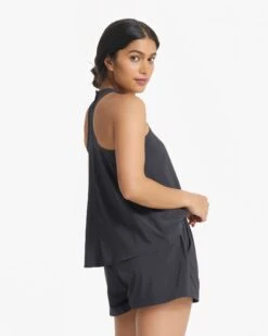 Villa Tank | Black -Vuori Sales Store VW1068BLK 4727