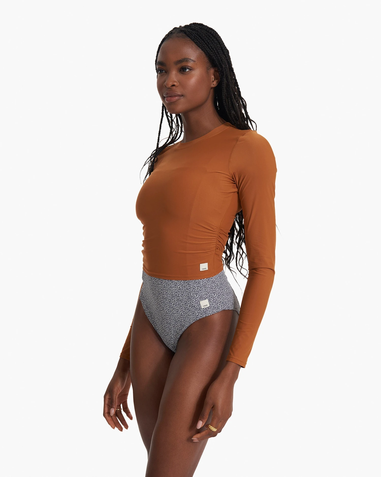 Long Sleeve Dune Crew | Turmeric 2 Long Sleeve Dune Crew | Turmeric - Image 2
