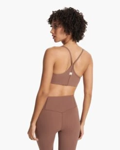 Vuori AllTheFeels™ Bra | Almond -Vuori Sales Store VW1099ALM FA23 W ECOMM sportsbras BACK TOPS 6