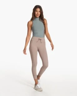 Cove Funnel Neck Tank | Fern -Vuori Sales Store VW1113FRN FA23 W ECOMM TOPS FULL ALT 5