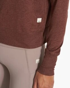 Daydream Crew | Mulberry Heather -Vuori Sales Store VW133HMU FA23 M ECOMM TOPS DETAIL 2