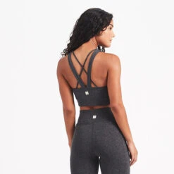 Elevation Bra | Charcoal Heather -Vuori Sales Store VW136HCC 3