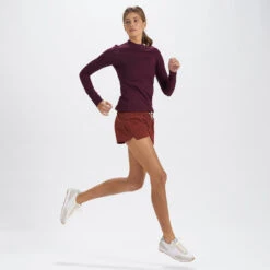 Long-Sleeve Lux Tee | Cerise Heather -Vuori Sales Store VW167HCE 5