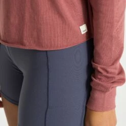 Long-Sleeve Coast Tee | Rosewood -Vuori Sales Store VW170RSD 2268