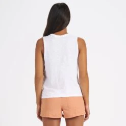 Sunset Tank | White -Vuori Sales Store VW177WHT 3