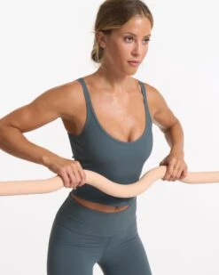 Rib Crop Tank | Stone -Vuori Sales Store VW189STN SP23 W ECOMM TOPS DETAIL 02136 1x1 dc0253ec d0a2 47c6 8fca 66399bfdec2c