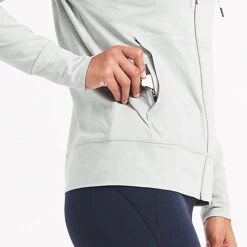 Halo Performance Hoodie | Sage Heather -Vuori Sales Store VW201HSA 4