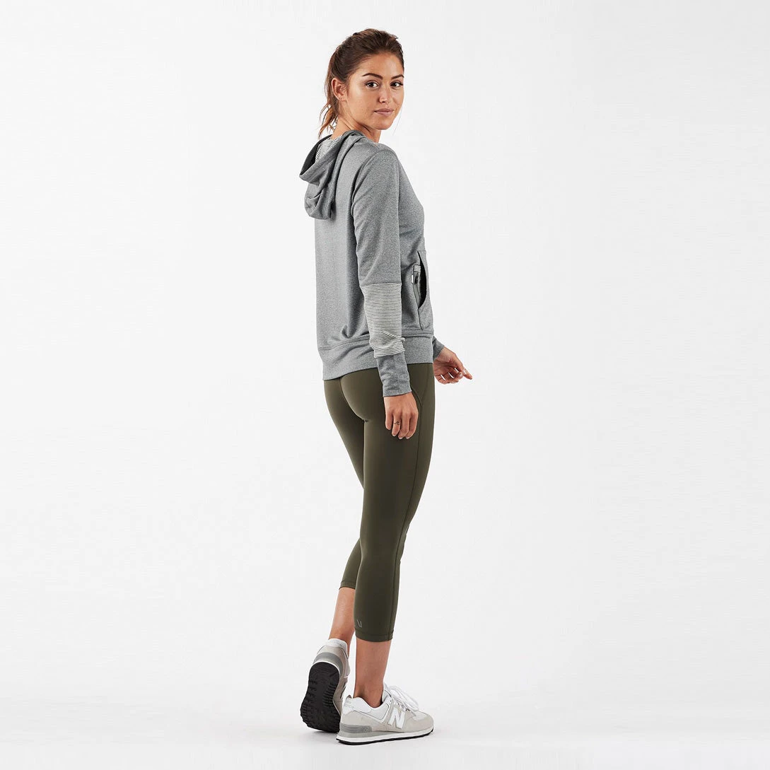 Cloudline Performance Hoodie | Heather Grey 3 Cloudline Performance Hoodie | Heather Grey - Image 3