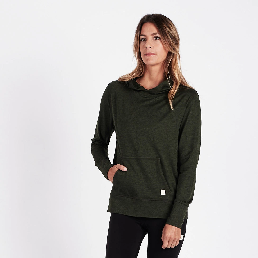 Halo Performance Pullover | Moss Heather 1 Halo Performance Pullover | Moss Heather