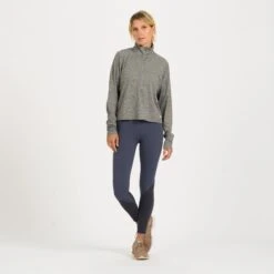 Crescent Half Zip | Heather Grey -Vuori Sales Store VW220HTG 4 42770bb6 a87b 47dd b732 6d8c76302c59