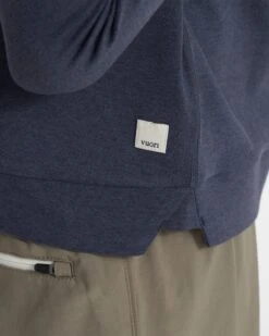 Halo Essential Hoodie | Azure Heather -Vuori Sales Store VW226HAZ 03263