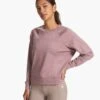 Long Sleeve Halo Crew | Orchid Heather