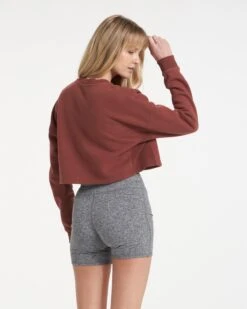 Restore Crop Crew | Cedar -Vuori Sales Store VW259CED 0323