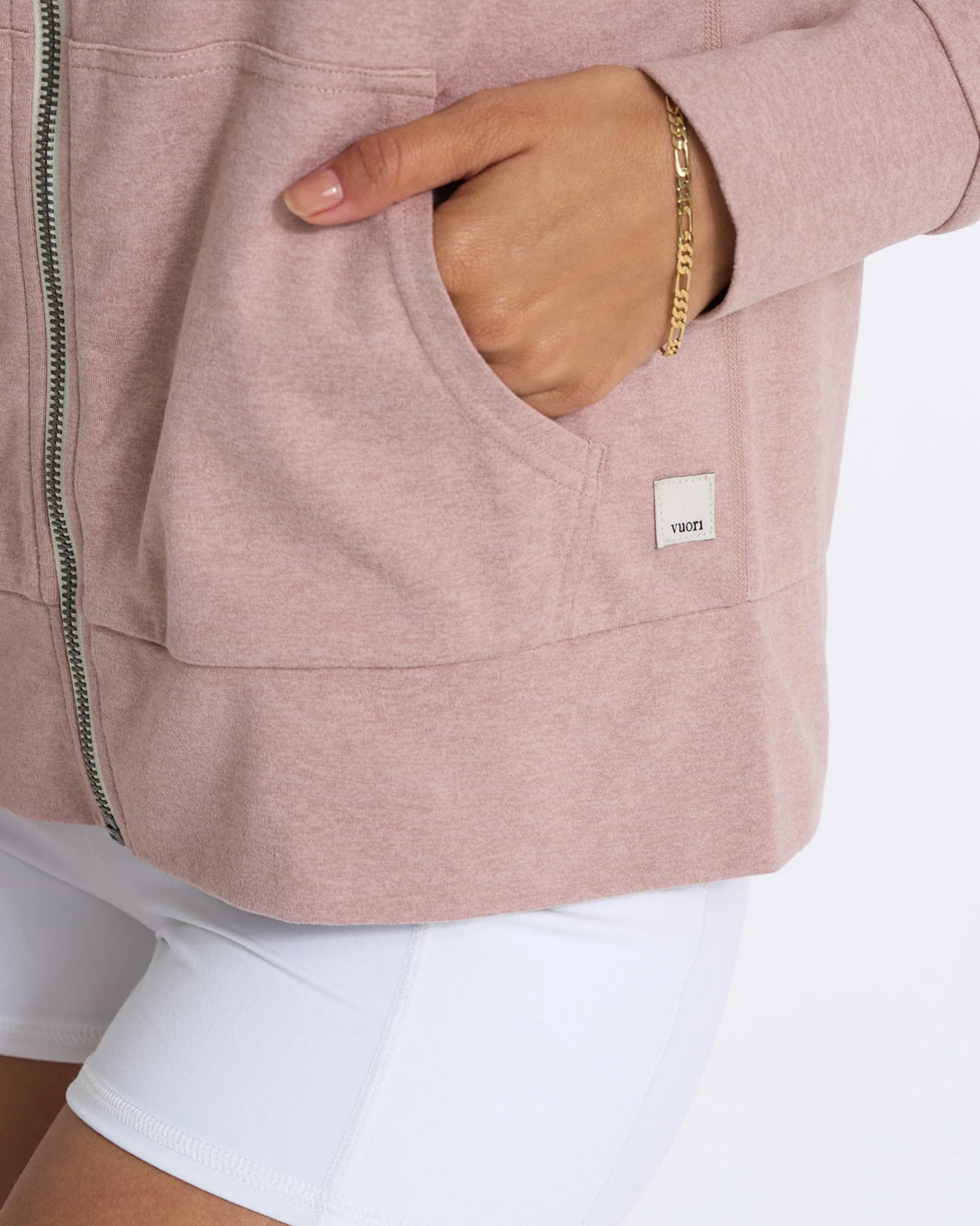 Halo Performance Hoodie 2.0 | Dogwood Heather 4 Halo Performance Hoodie 2.0 | Dogwood Heather - Image 4