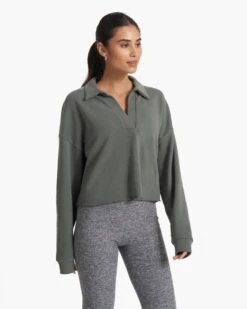 Sedona Polo | Dusty Pine -Vuori Sales Store VW290DST SP23 W ECOMM FLEECE FULL 3313 1x1 66204097 0122 460f a8c9 63c3546e8329