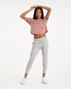 Performance Jogger - Long | Pale Heather Camo -Vuori Sales Store VW303 LPHC 4