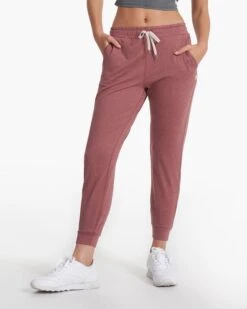 Performance Jogger | Marsala Heather