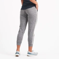 Performance Jogger | Heather Grey / Natural Stripe -Vuori Sales Store VW303HNS 3