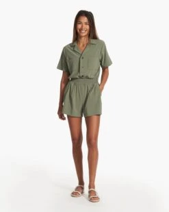Villa Romper | Pistachio