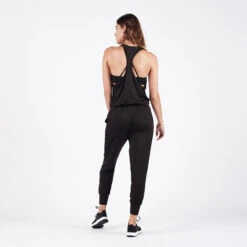Luna Jumpsuit | Black -Vuori Sales Store VW340BLK 3