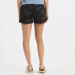 Womens Ripstop Short | Black Camo 5 Womens Ripstop Short | Black Camo -Vuori Sales Store VW364BCM 3