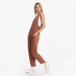 Breezy Jumpsuit | Copper Heather -Vuori Sales Store VW4006HCO 4658