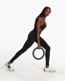 Vuori AllTheFeels™ Legging - Long | Black -Vuori Sales Store VW4018 LBLK FA23 W ECOMM PANTS FULL 3