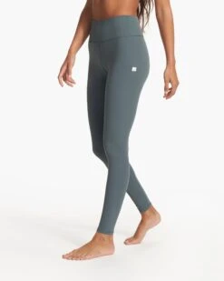 Vuori AllTheFeels™ Legging - Long | Lake -Vuori Sales Store VW4018 LLAK FA23 W ECOMM PANTS FRONT ALT BOTTOMS 5