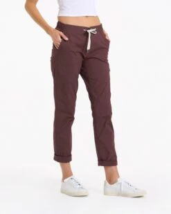 Womens Ripstop Pant | Chestnut -Vuori Sales Store VW401CHN 04788