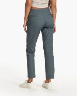 Womens Ripstop Pant | Lake -Vuori Sales Store VW401LAK FA23 W ECOMM PANTS BACK BOTTOMS 6