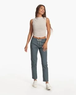 Womens Ripstop Pant | Lake -Vuori Sales Store VW401LAK FA23 W ECOMM PANTS FULL 3