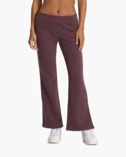 Sedona Wideleg Sweatpant | Chestnut