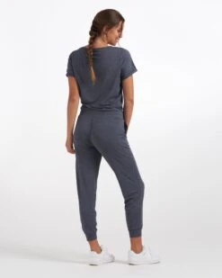 All Day Jumpsuit | Azure Heather -Vuori Sales Store VW424HAZ 1975