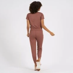 All Day Jumpsuit | Terracotta Heather -Vuori Sales Store VW424HTE 5