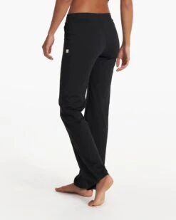 Halo Wide Leg Flare Pant | Black -Vuori Sales Store VW425BLK SP21 W ECOMM BOTTOM 3474