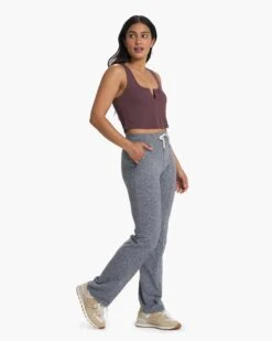 Halo Wide Leg Flare Pant | Heather Grey -Vuori Sales Store VW425HTG SP21 W ECOMM FULL 3887