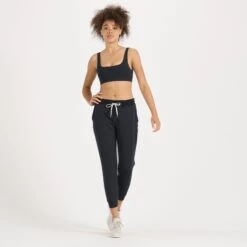 Lux Rib Performance Jogger | Midnight Heather -Vuori Sales Store VW441 Midnight 1