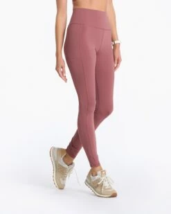 Studio Pocket Legging-Long | Rosewood -Vuori Sales Store VW446 LRSD 1688