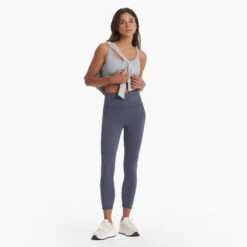 Studio Pocket Legging-Short | Azure -Vuori Sales Store VW446 SAZR 02325