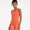 Lux Performance Tank | Grapefruit Heather