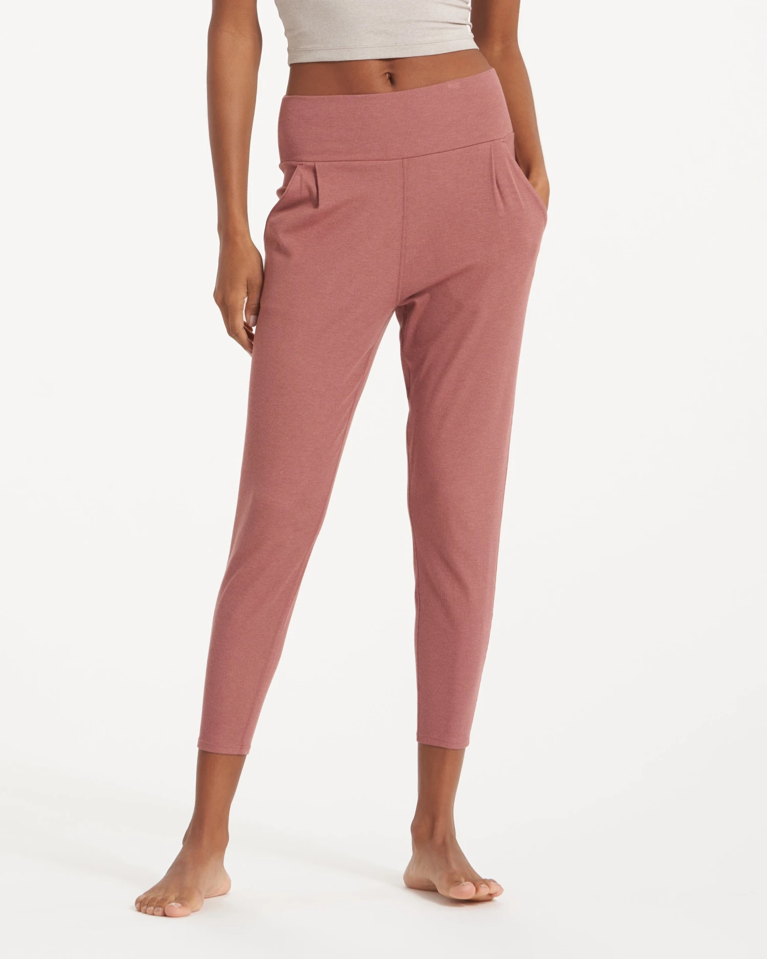 Pose At Ease Pant | Rosewood Heather 1 Pose At Ease Pant | Rosewood Heather